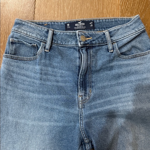 Hollister Ultra High-Rise Dad Jeans – Vintage Stretch – Size W27 L31 - Picture 2 of 4